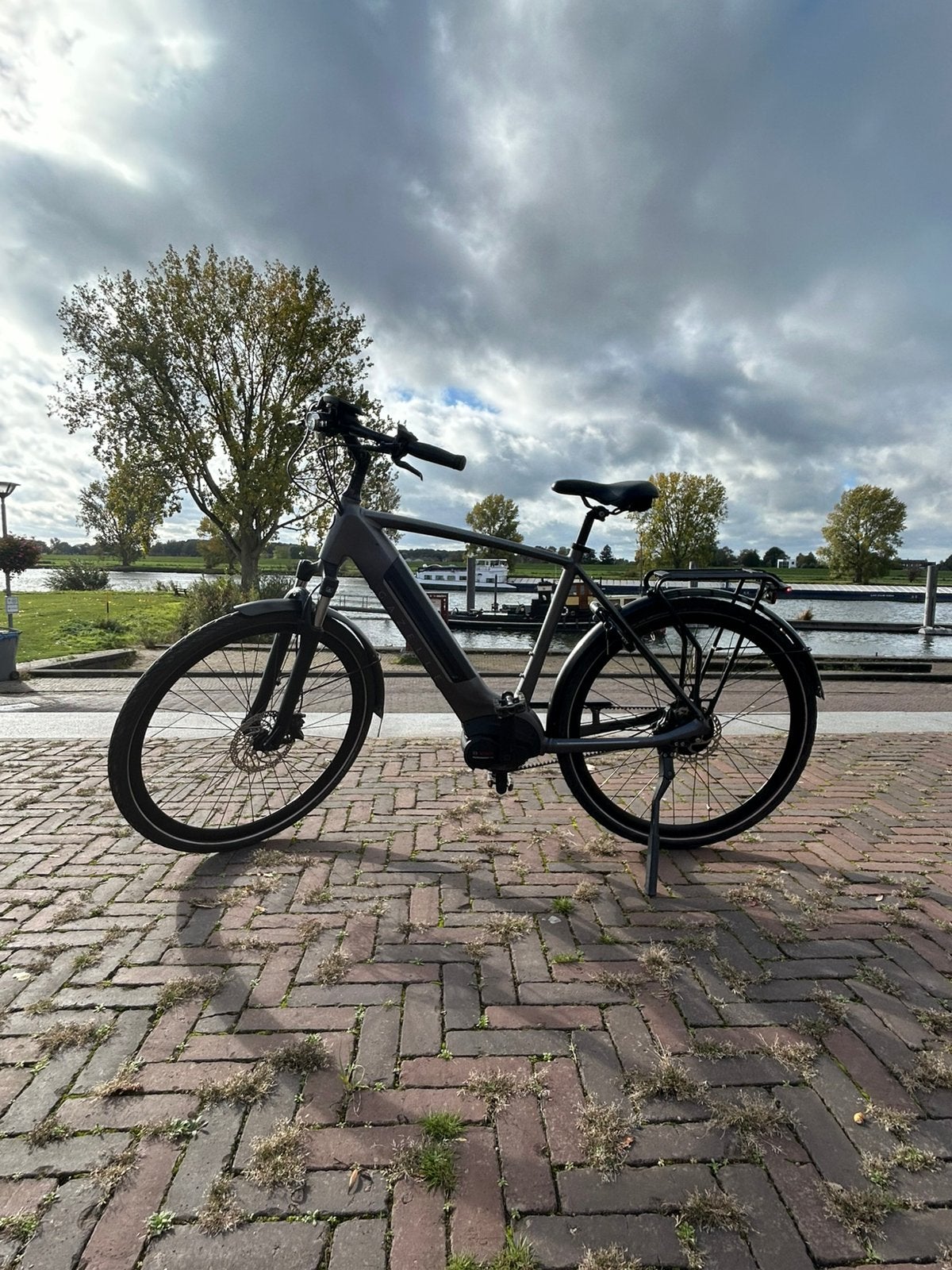 Gazelle ultimate C380 electrisch/riem/enviolo! 57 cm, Ophalen, Zo goed als nieuw, 50 km per accu of meer, 55 tot 59 cm