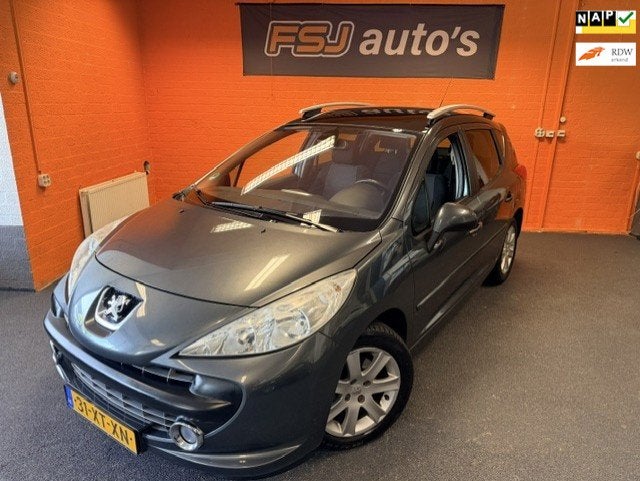 Peugeot 207 SW 1.6 VTI / XS-PREMIERE / PANODAK / AIRCO!, Auto's, Peugeot, Voorwielaandrijving, Stof, Gebruikt, 4 cilinders