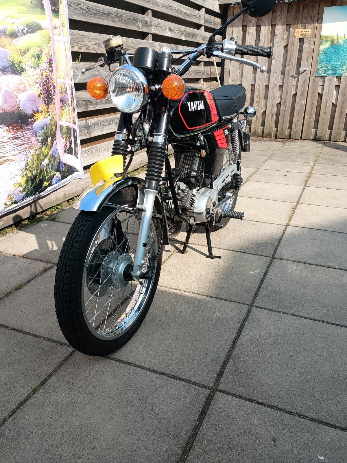 Yamaha FS1 50cc Brommer - Klassieker in Goede Staat, Fietsen en Brommers, Brommers | Oldtimers, Ophalen, Yamaha