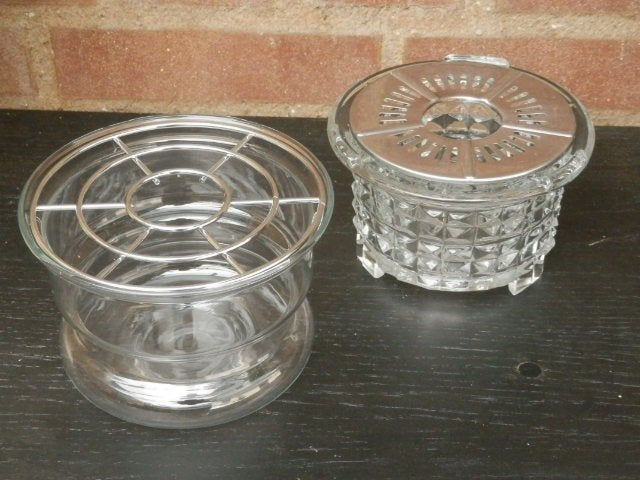 Theelichtje, 2 stuks, glas, Huis en Inrichting, Keuken | Keukenbenodigdheden, Ophalen of Verzenden, Zo goed als nieuw, Glas