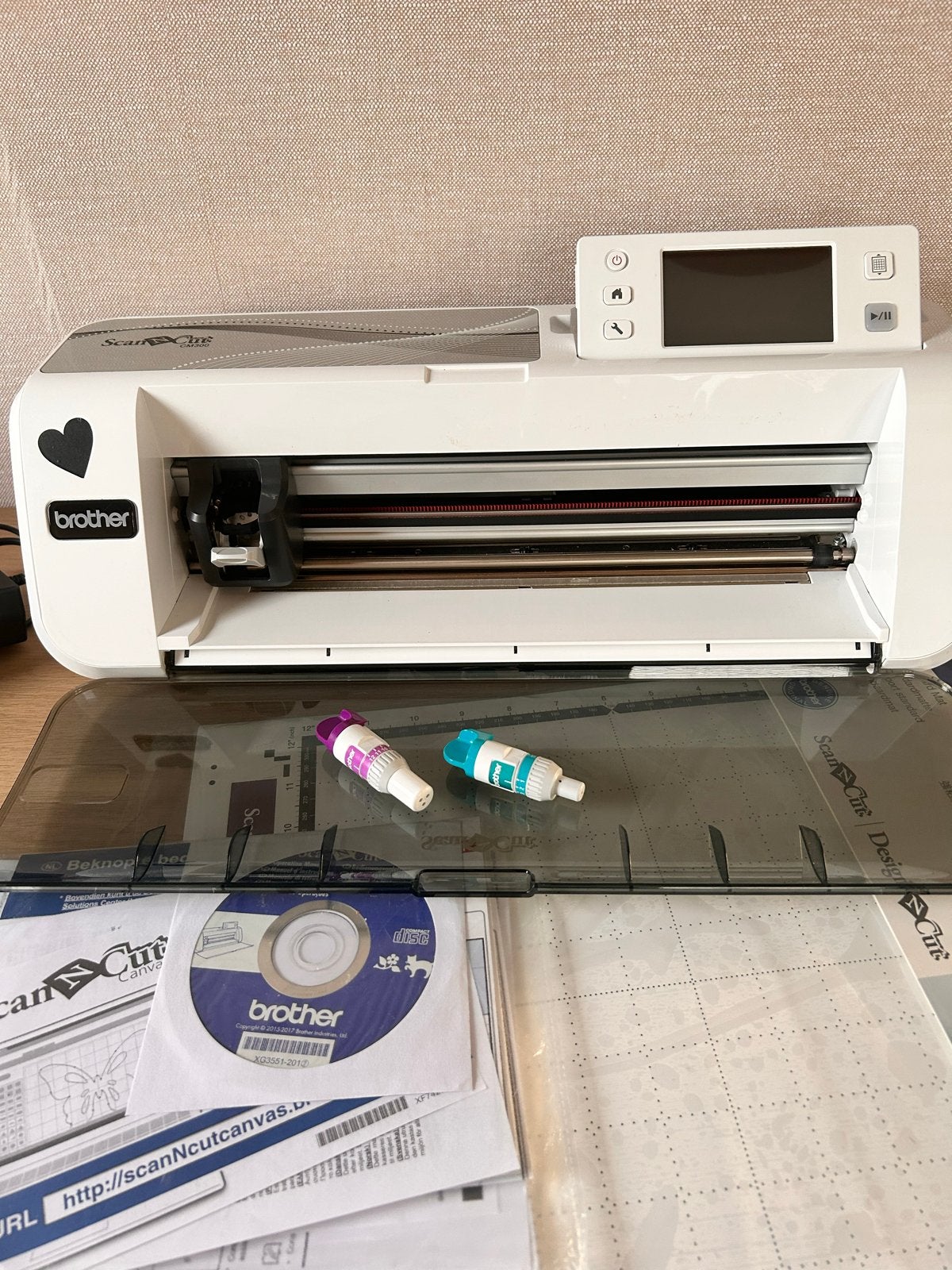 Brother ScanNCut CM300 snijplotter, Gebruikt, Ophalen of Verzenden, Machine, Elektrisch