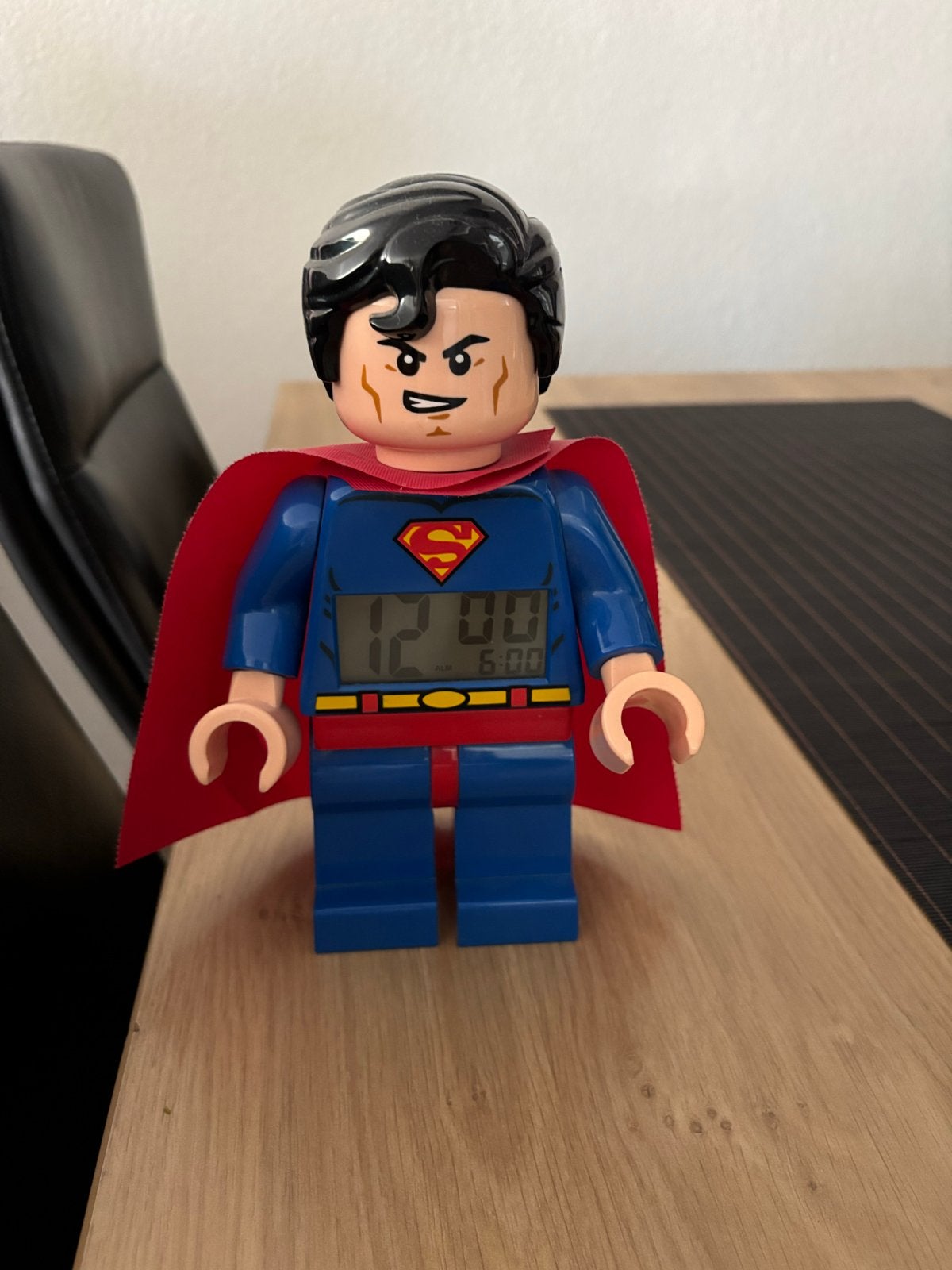 Lego Superman digitale wekker - DC Super Heroes, Ophalen, Zo goed als nieuw, Digitaal