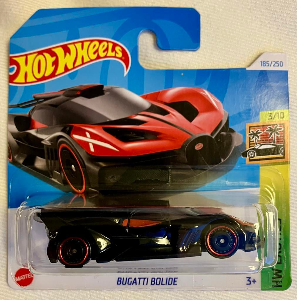 Hot Wheels Bugatti Bolide rood/zwart Hotwheels, Hobby en Vrije tijd, Modelauto's | Overige schalen, Ophalen of Verzenden, Nieuw