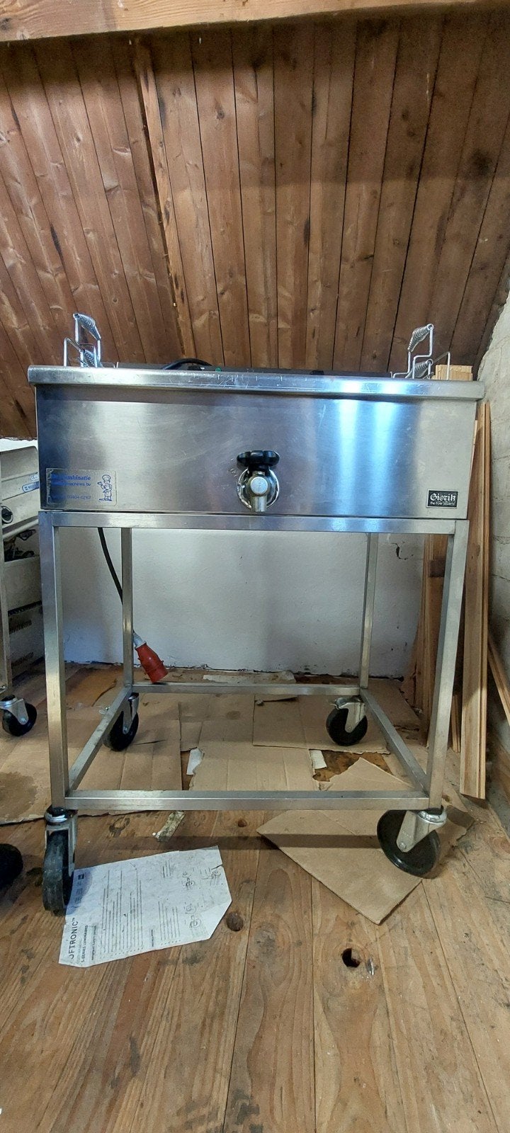 oliebollen frituur, 4 liter of meer, Ophalen, Gebruikt