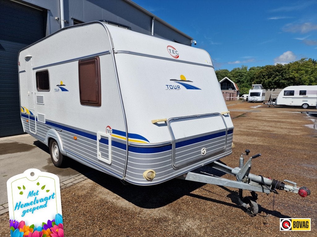 TEC Tour 450 TFB incl Bovag beurt/garantie, Caravans en Kamperen, Caravans, T.E.C., Bedrijf, Treinzit, 750 - 1000 kg