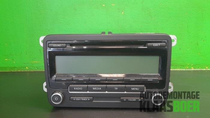 Radio CD Speler van een Volkswagen Scirocco, Auto-onderdelen, Gebruikt, -, Volkswagen, -
