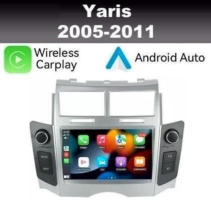 Toyota Yaris 2005-2011 navigatie android 14 carplay dab+, Ophalen of Verzenden, Nieuw