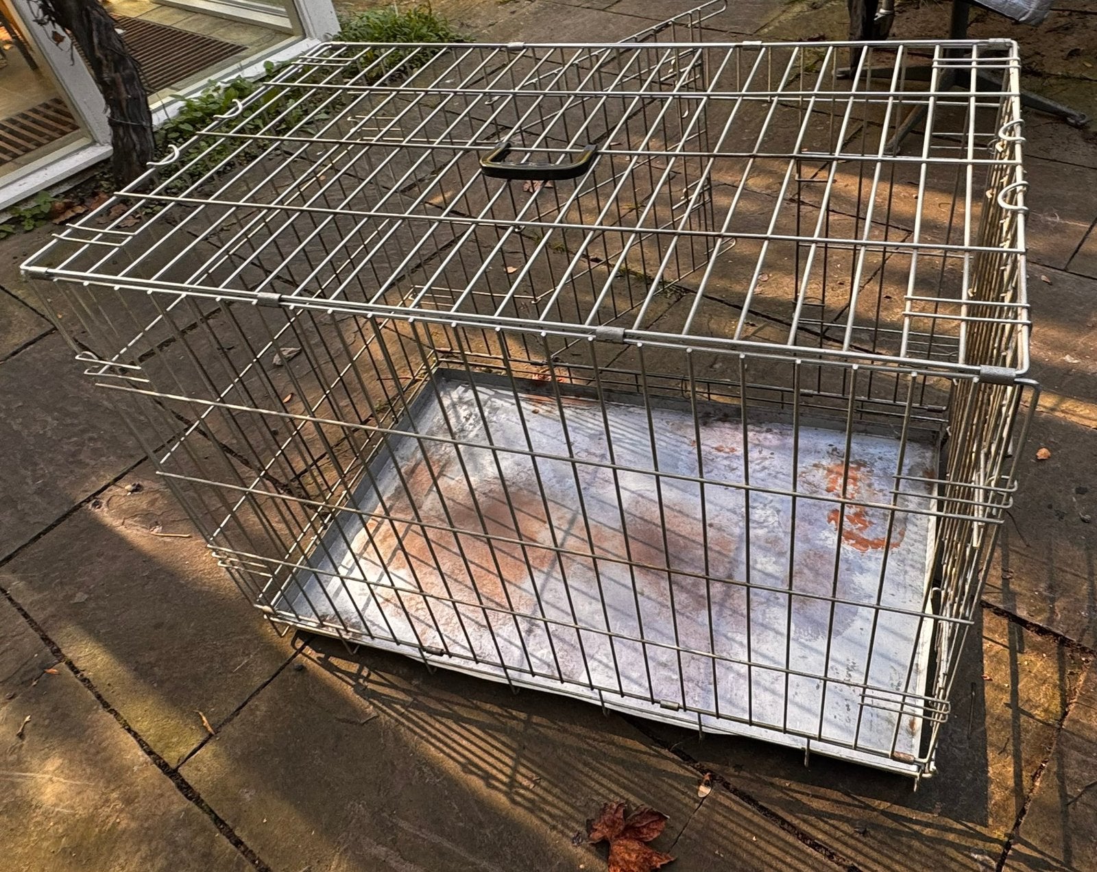 Honden bench, Ophalen, Gebruikt