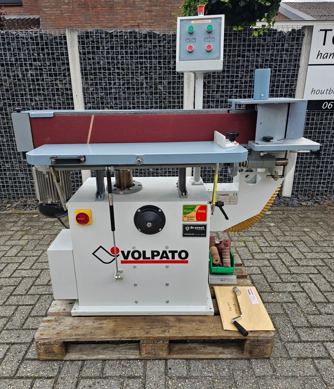 Kantenschuurmachine Volpato Nieuwstaat