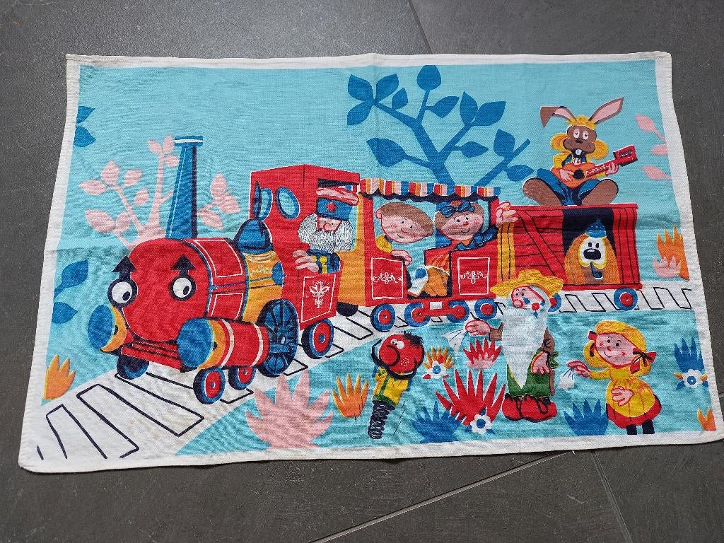 2 vrolijke wandkleedjes, Ophalen of Verzenden, Huis en Inrichting