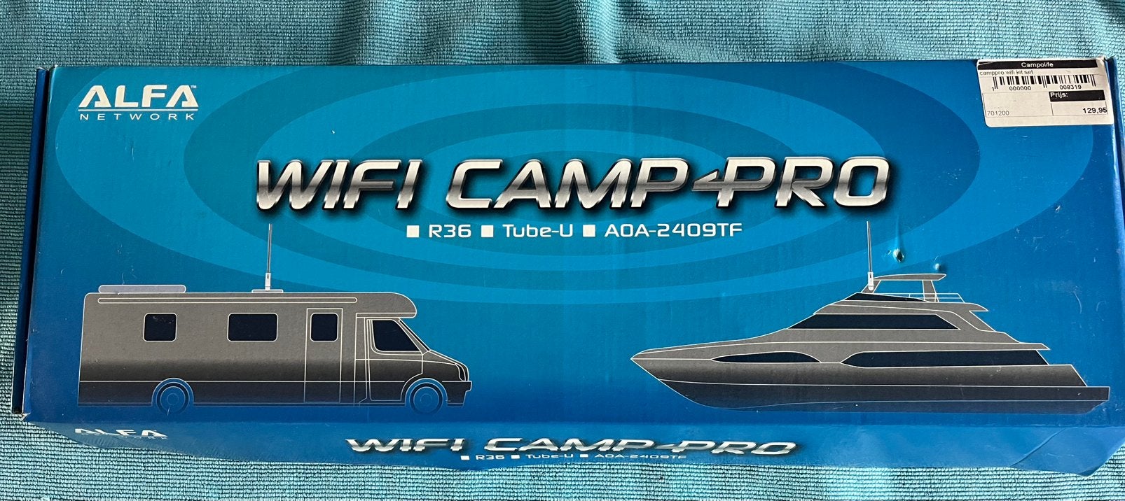 Alfa Network WiFi Camp Pro Kit - Complete WiFi-oplossing, Ophalen of Verzenden, Gebruikt