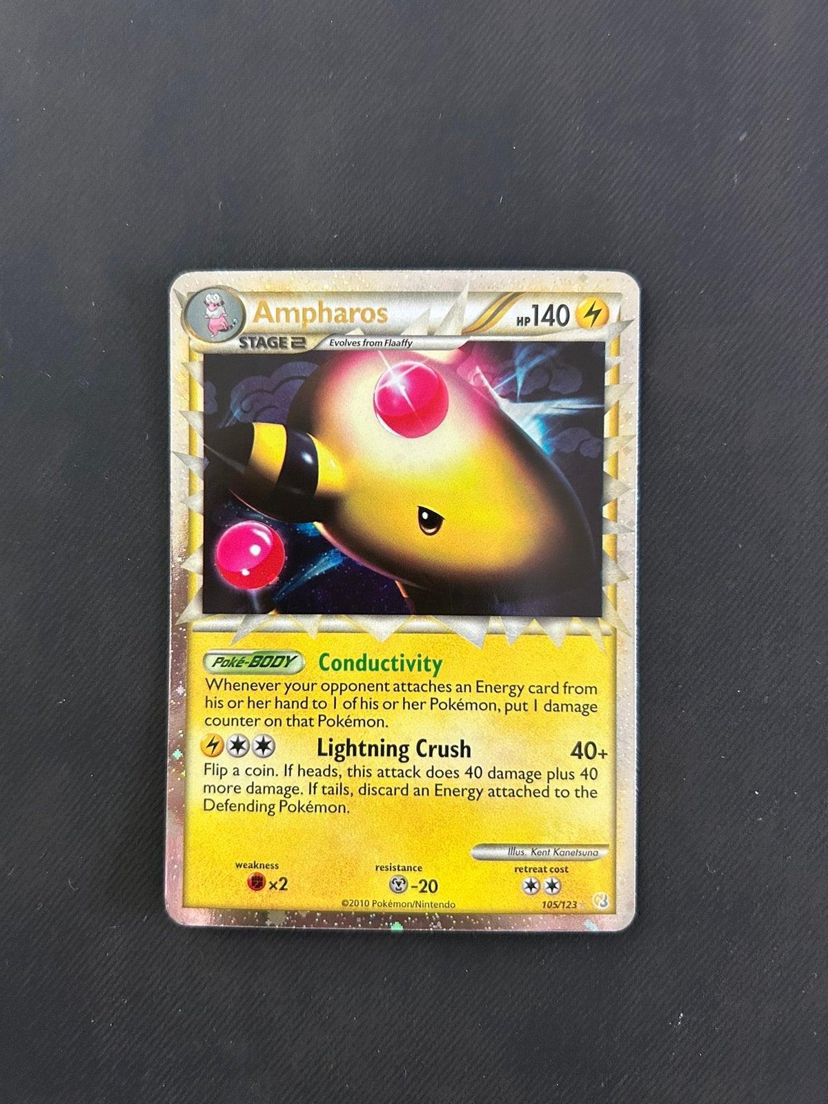 Ampharos prime, Ophalen of Verzenden, Nieuw, Losse kaart, Foil