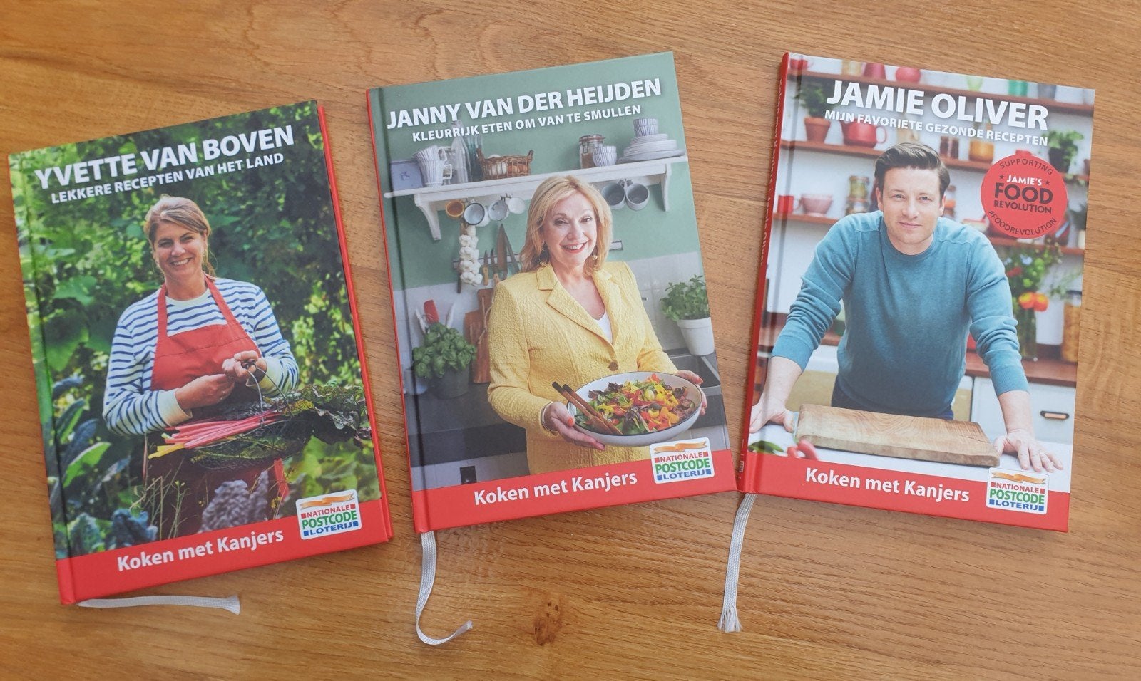 Nieuw. Koken met kanjers, postcode loterij,  Janny, Jamie, Ophalen of Verzenden, Nieuw, Overige typen, Gezond koken