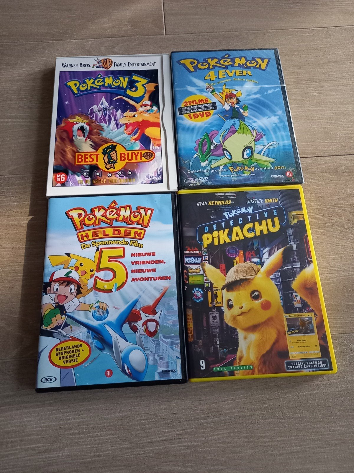 Pokemon films origineel oa Pokemon 3, Cd's en Dvd's, Vanaf 6 jaar, Ophalen of Verzenden, Zo goed als nieuw