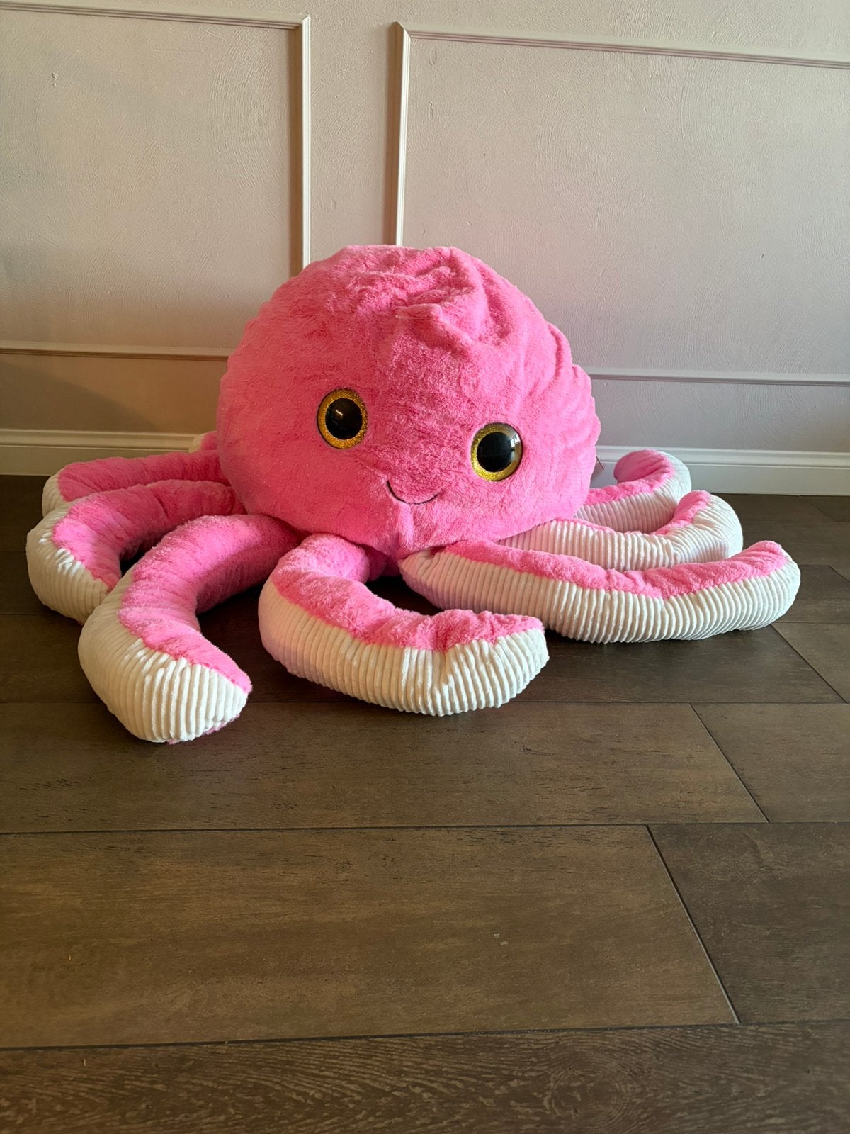 Grote octopusknuffel, Kinderen en Baby's, Ophalen, Nieuw, Roze, Overige typen