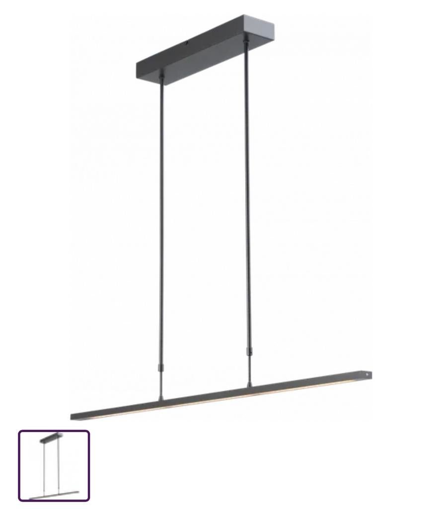 Masterlight Real 2 Eettafel Lamp - Modern Design, Ophalen, Gebruikt, Metaal, 75 cm of meer