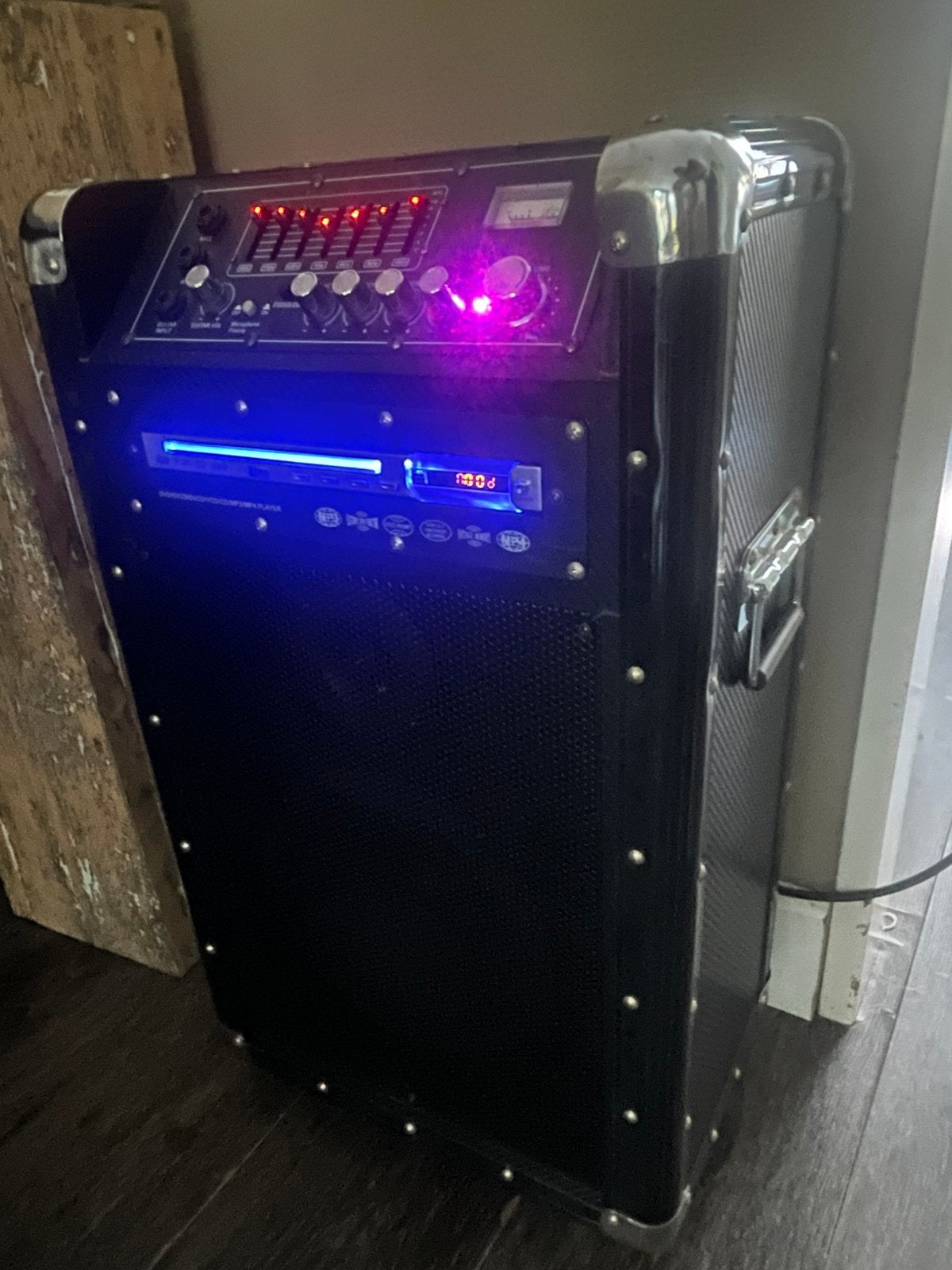 PA SYSTEM PORTABLE PRO, Ophalen, Zo goed als nieuw, Minder dan 500 watt, P.A.