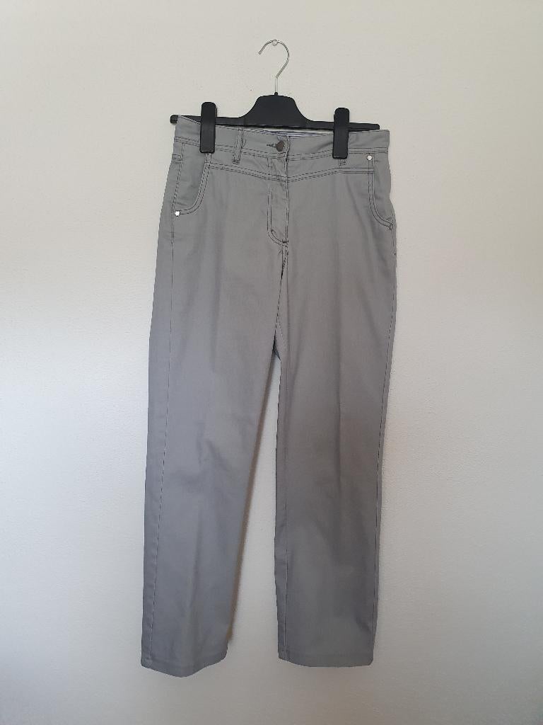 Damespantalon van Jensen, Kleding | Dames, Ophalen of Verzenden, Zo goed als nieuw, Maat 36 (S), Grijs