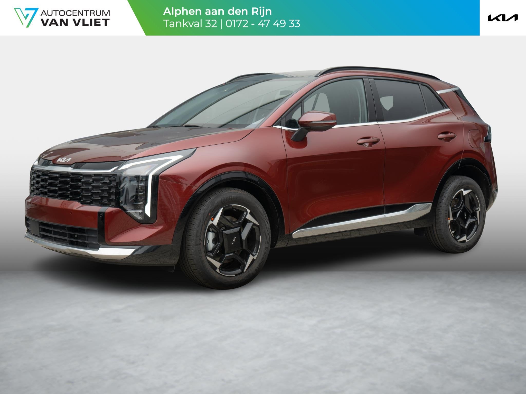 Kia Sportage 1.6 T-GDi Hybrid DynamicPlusLine | Schuifkantel, Euro 6, 4 cilinders, Leder en Stof, Nieuw