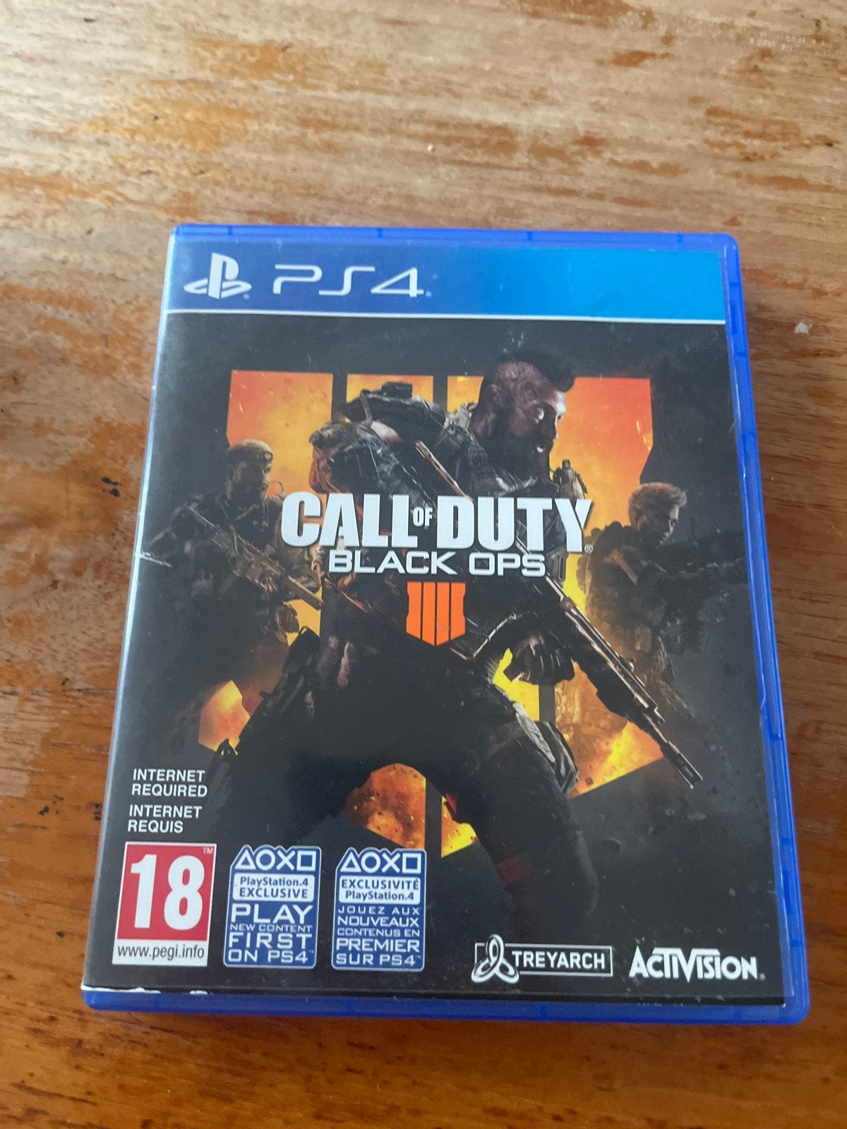 Call of Duty Black Ops 4 PS4 - Schietspel, Spelcomputers en Games, Games | Sony PlayStation 4, Online, Gebruikt, Vanaf 18 jaar