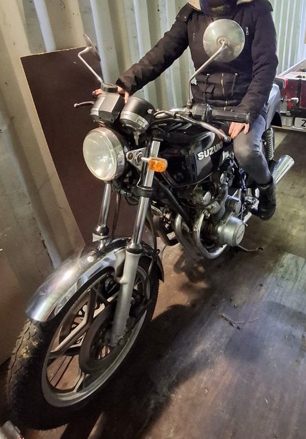 GEZOCHT: valbeugel Suzuki GS550 1981, Motoren, Ophalen of Verzenden