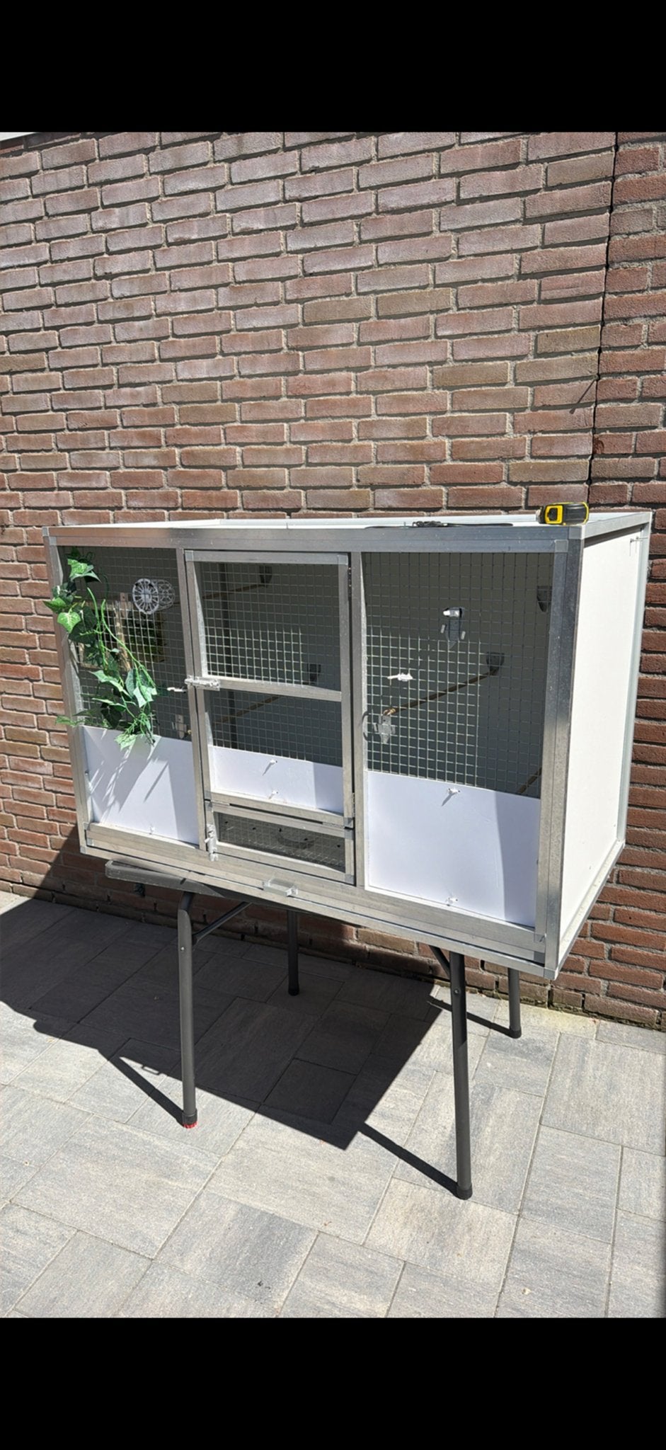 Keeek/uitvlieg kooi, Dieren en Toebehoren, Ophalen of Verzenden, Zo goed als nieuw, Metaal, Vogelkooi