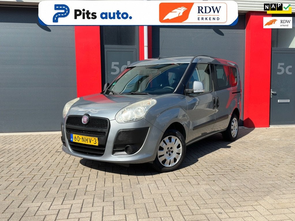 Fiat Doblò 1.4 Dynamic 7persoons, Voorwielaandrijving, Gebruikt, Doblo, 7 stoelen