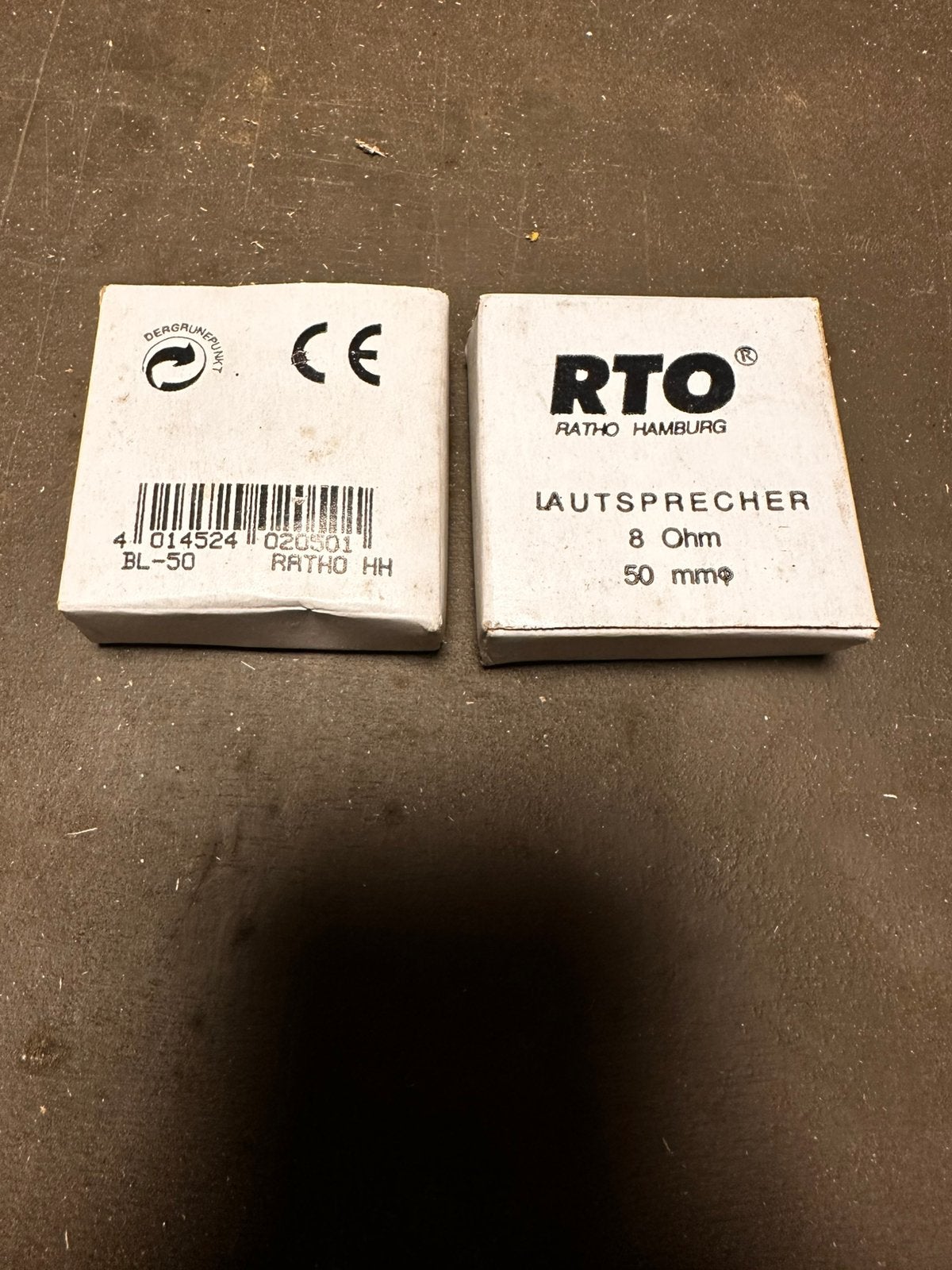 RTO Luitspreker Bl 50 0.2W 8ohm, Ophalen of Verzenden, Zo goed als nieuw