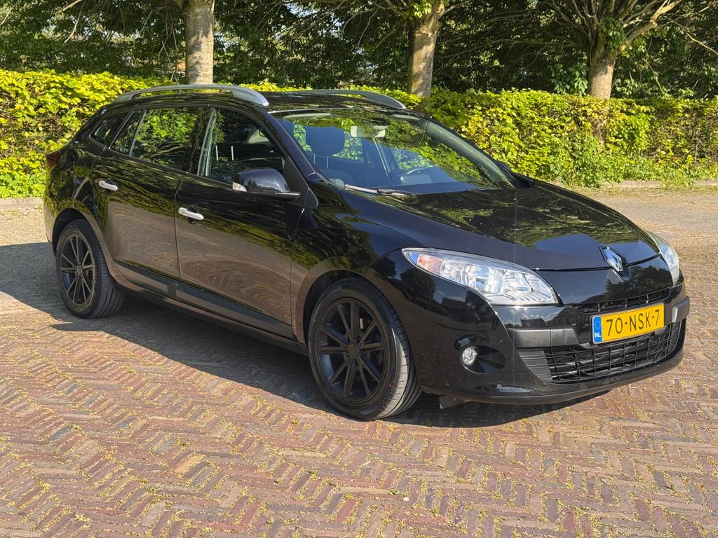 Renault Mégane Estate 1.4 TCe Dynamique uit 2010, Auto's, Voorwielaandrijving, Euro 5, Gebruikt, Zwart