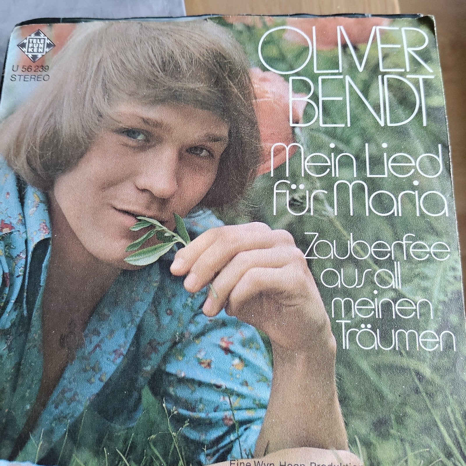 Oliver Bendt - Mein Lied für Maria / Zauberfee (Single), Ophalen of Verzenden, Gebruikt, 7 inch, Schlager