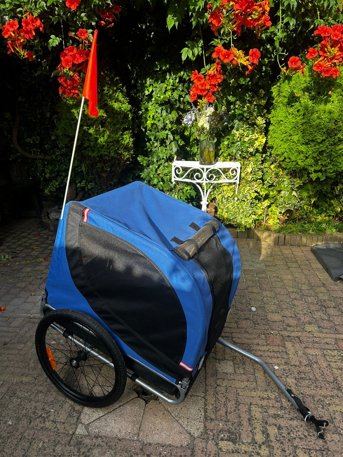 Fietskar, Ophalen of Verzenden, Zo goed als nieuw, Kinderkar