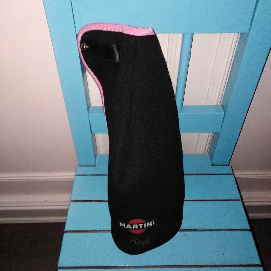 Martini rose Bottle Cover / Jacket Sleeve, Ophalen, Gebruikt, Gebruiksvoorwerp