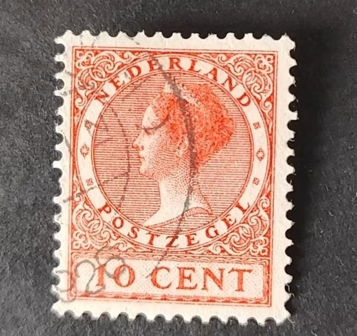 nederland nvph 153, Verzenden, T/m 1940, Gestempeld