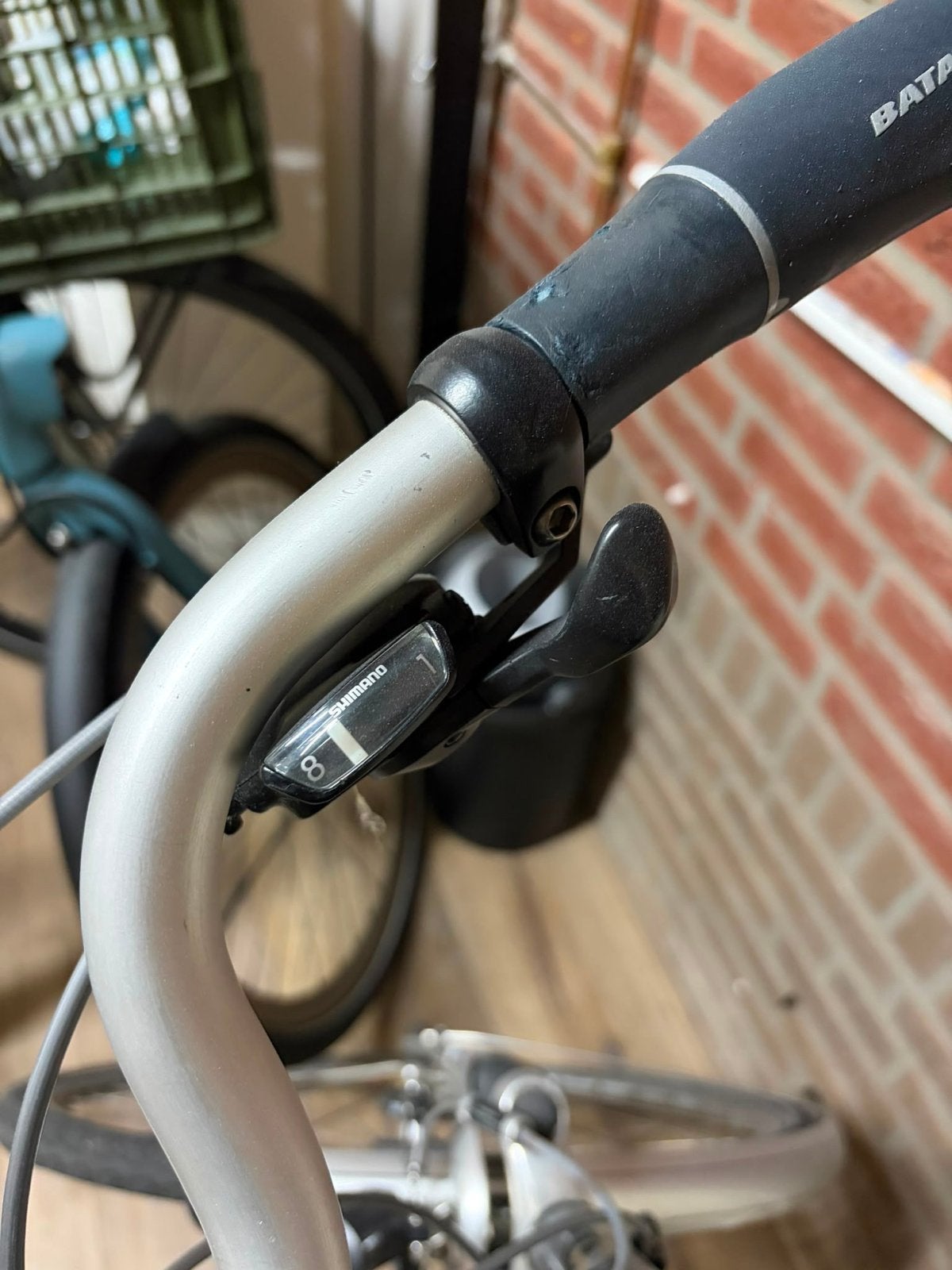 Batavus fiets met versnellingen en bagagedrager, Fietsen en Brommers, Fietsen | Dames | Damesfietsen, Ophalen, Velgrem, Versnellingen