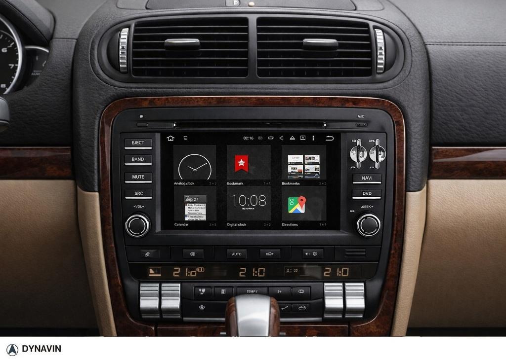 android navigie porsche cayenne carkit carplay overname bose
