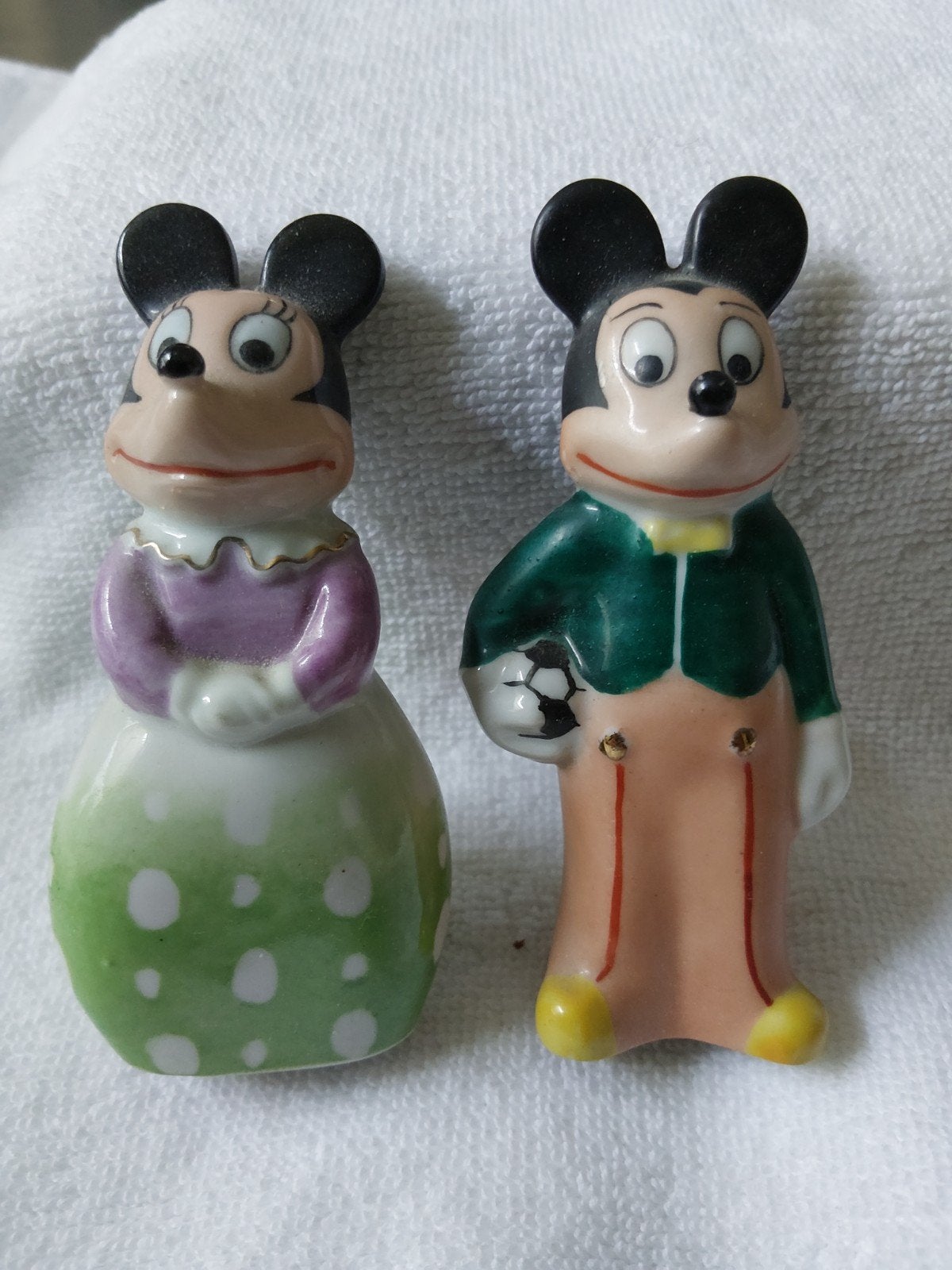 Vintage mickey mouse en minnie, Ophalen