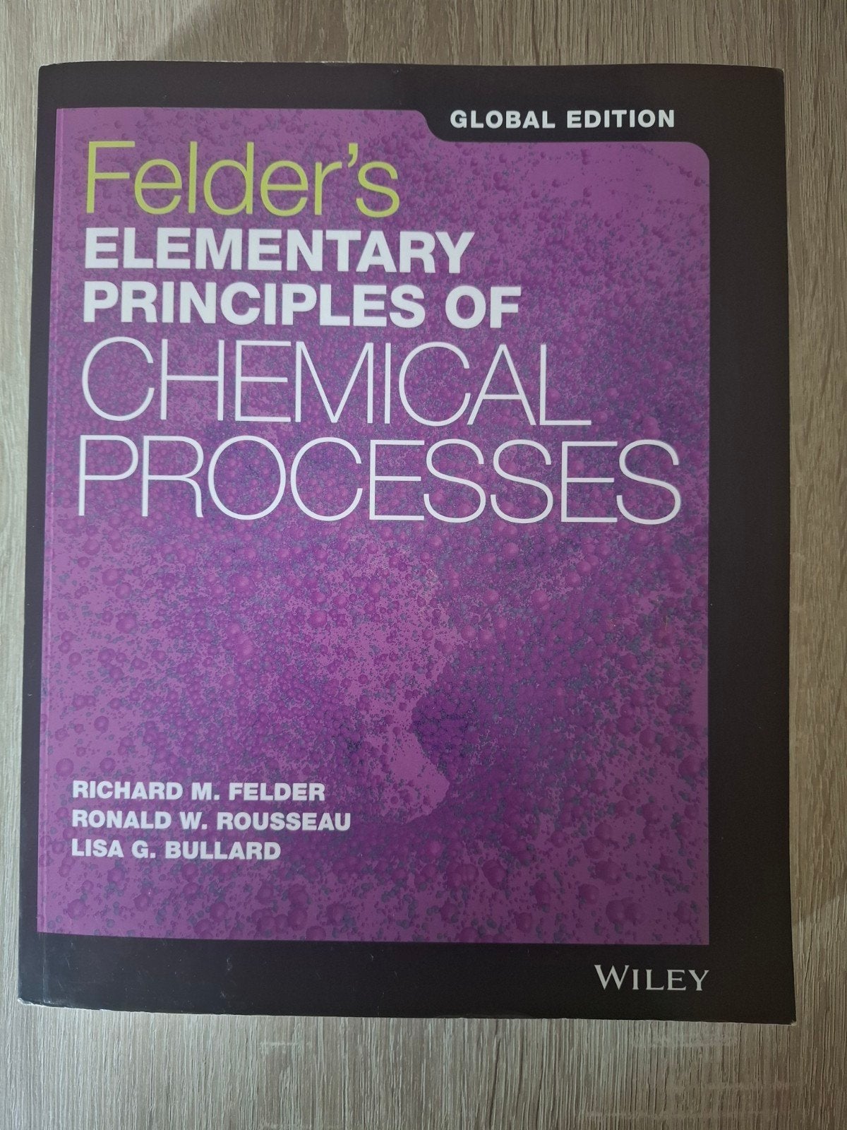 Felder's Elementary Principles of Chemical Processes, Ophalen of Verzenden, Beta, Nieuw, HBO