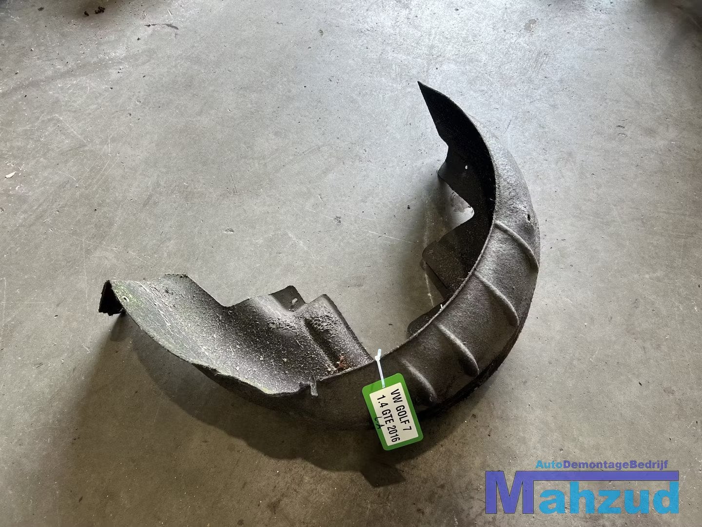 VW GOLF 7 Links achter wielkuip modderkuip 2012-2020, Gebruikt, Volkswagen, Volkswagen AG, Achter