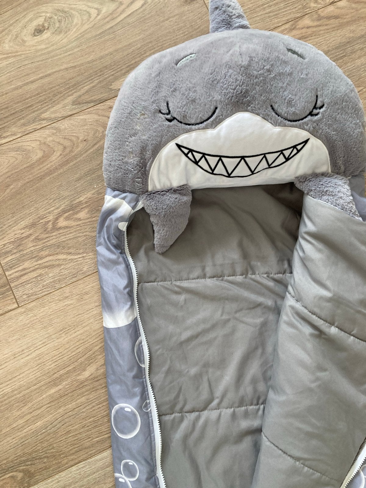 Slaapzak kinderen haaien design 120 cm, Ophalen of Verzenden, Zo goed als nieuw