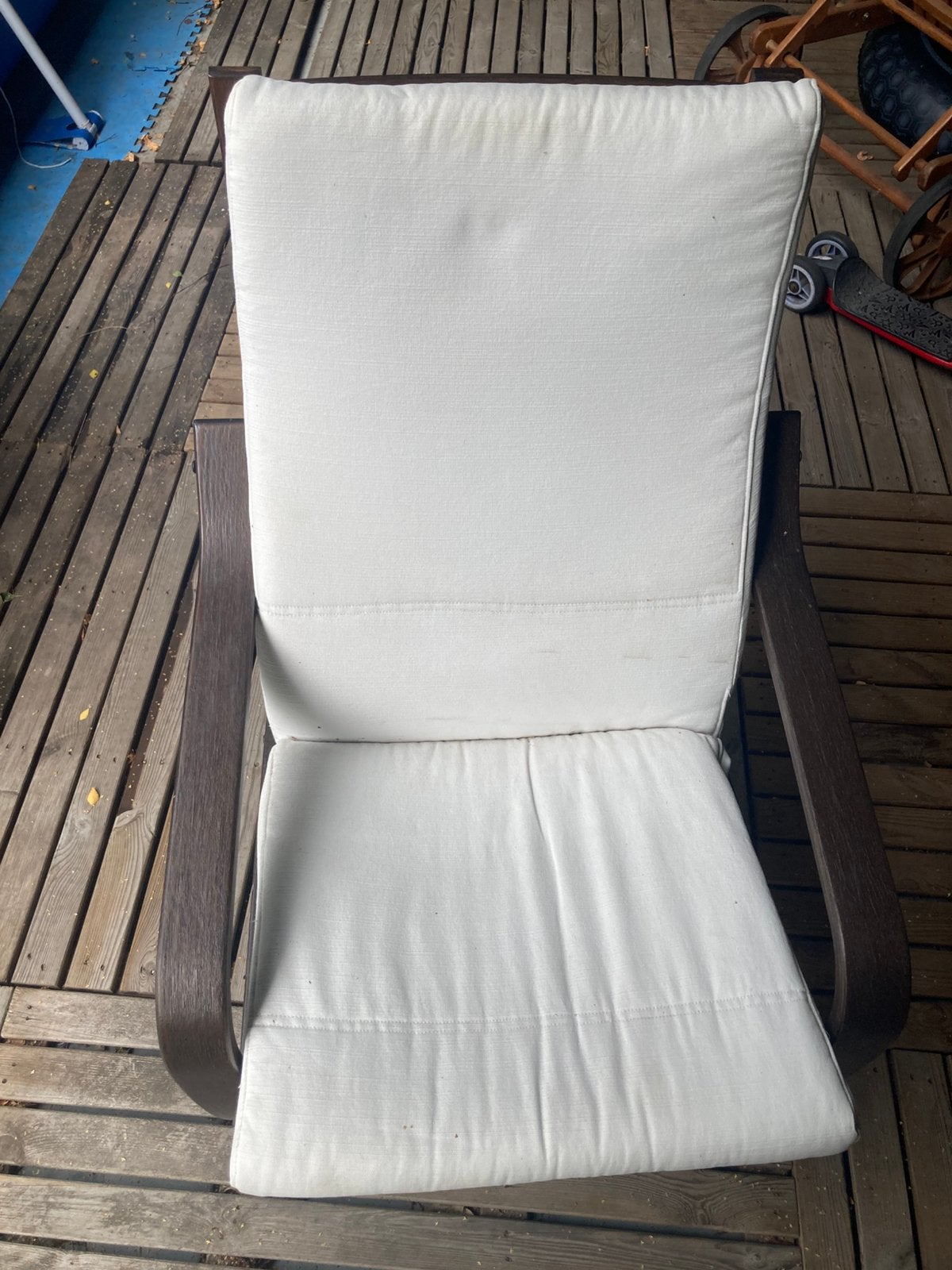 Ikea poang stoel, Huis en Inrichting, Fauteuils, Ophalen, Gebruikt, 75 tot 100 cm, 50 tot 75 cm