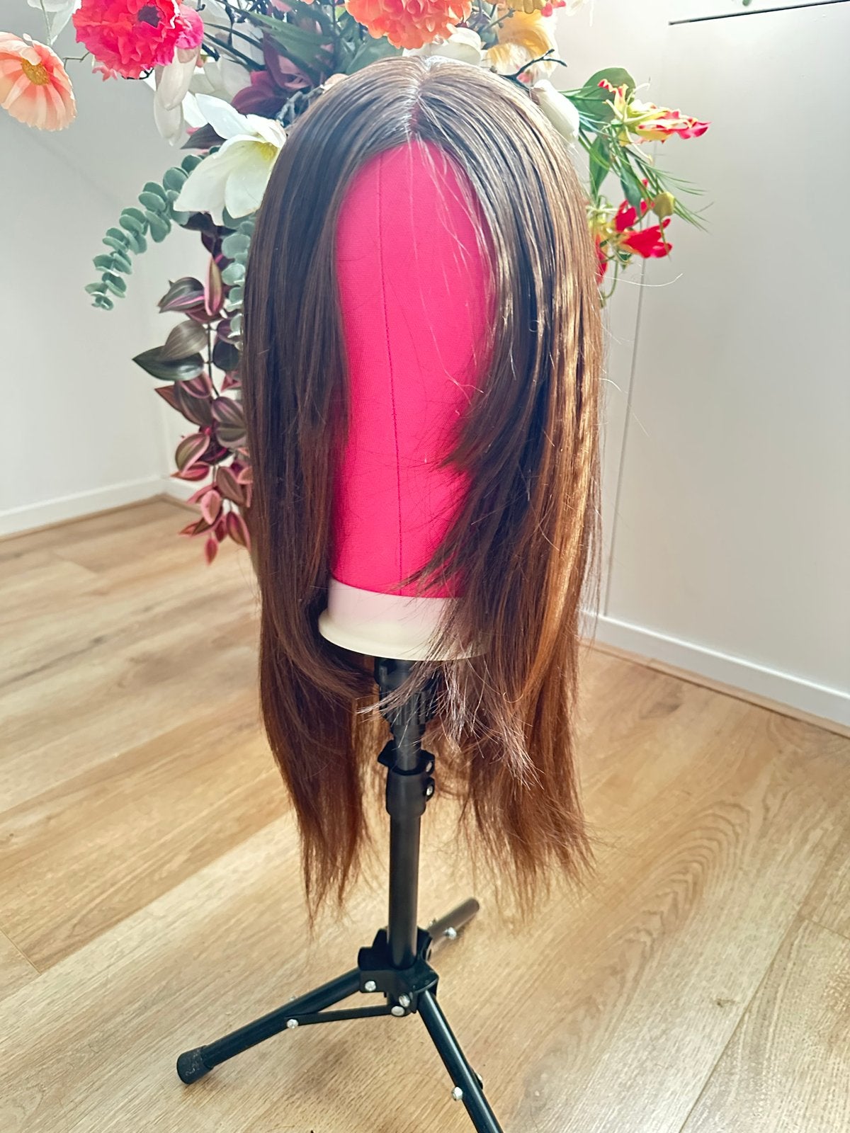 70 cm Synthetisch Haar Pruik/Haarverlenging, Sieraden, Tassen en Uiterlijk, Uiterlijk | Haarverzorging, Ophalen of Verzenden, Nieuw