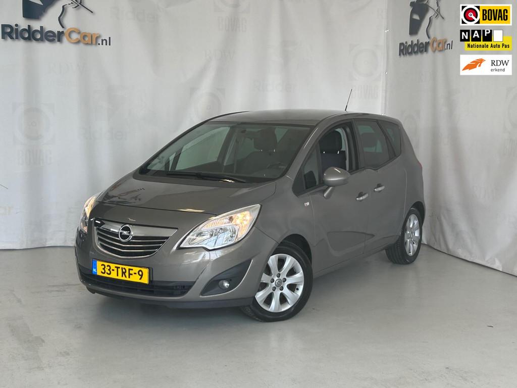 Opel Meriva 1.4 Cosmo|NAP|CRUISE|TREKHAAK|AIRCO|ELEK RAMEN|, Euro 5, 101 pk, Gebruikt, 4 cilinders