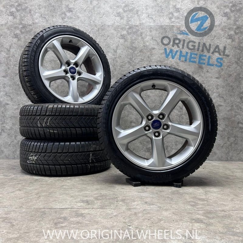 18 inch originele velgen + winterbanden Ford Mondeo | S Max, Auto-onderdelen, 18 inch, Gebruikt, -, -