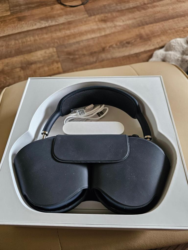 Apple AirPods Max Midnight, Overige merken, Gebruikt, Draadloos, Op oor (supra aural)