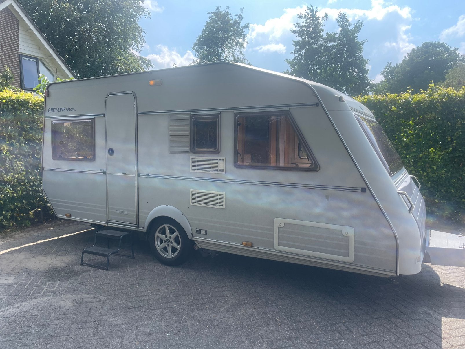 Kip Grey-Line Special Caravan, Caravans en Kamperen, Caravans, Rondzit, Kip, Omvormbare zithoek, Particulier