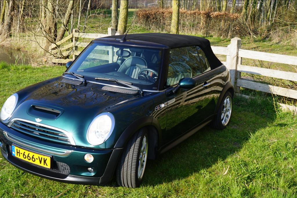 Mini 1.6 16V Cooper S Cabrio 2008, Auto's, Mini, Voorwielaandrijving, 4 cilinders, Cabriolet, 4 stoelen