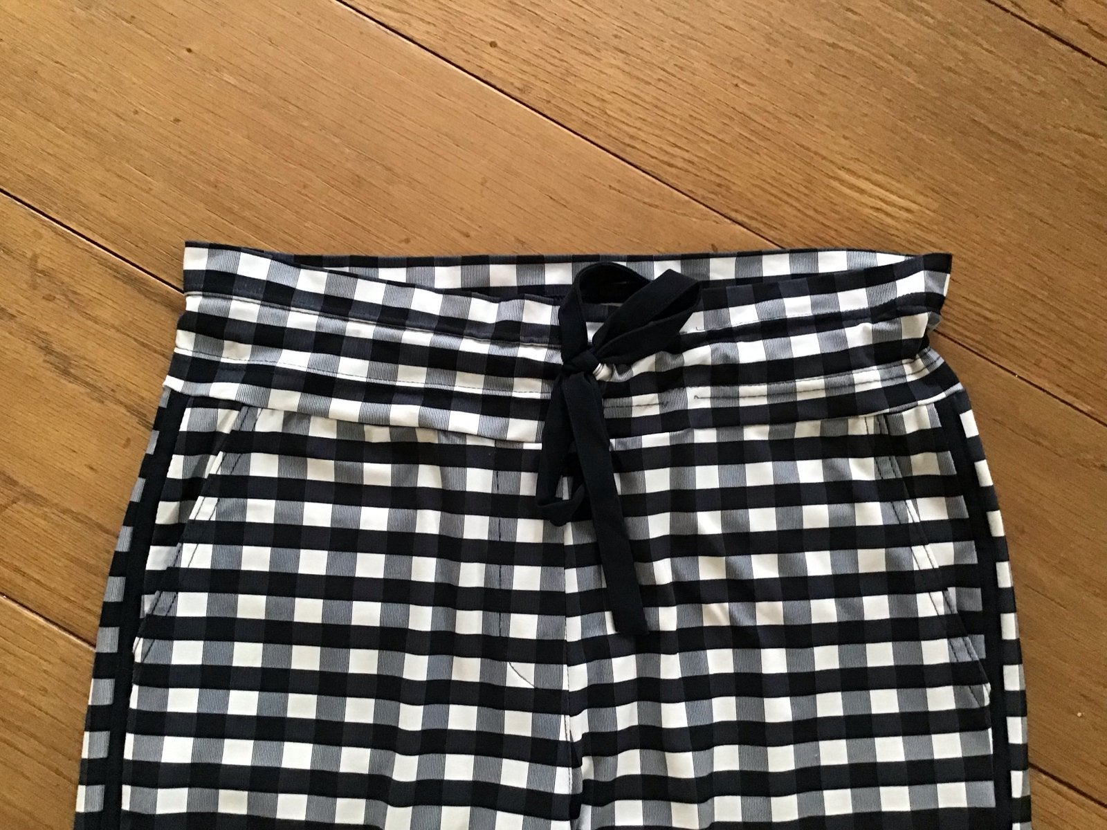 Studio Anneloes Broek - Blauwe Ruit Travelstof (valt als S), Kleding | Dames, Ophalen of Verzenden, Maat 36 (S), Blauw