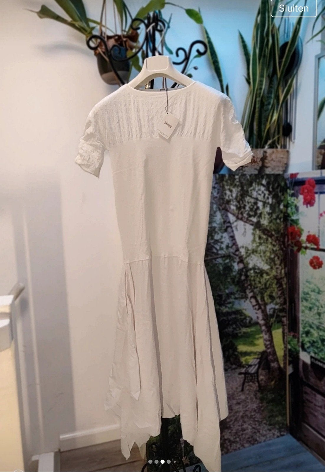 Wolford Witte Jurk Maat M, Maat 38/40 (M), Wit, Nieuw, Ophalen of Verzenden
