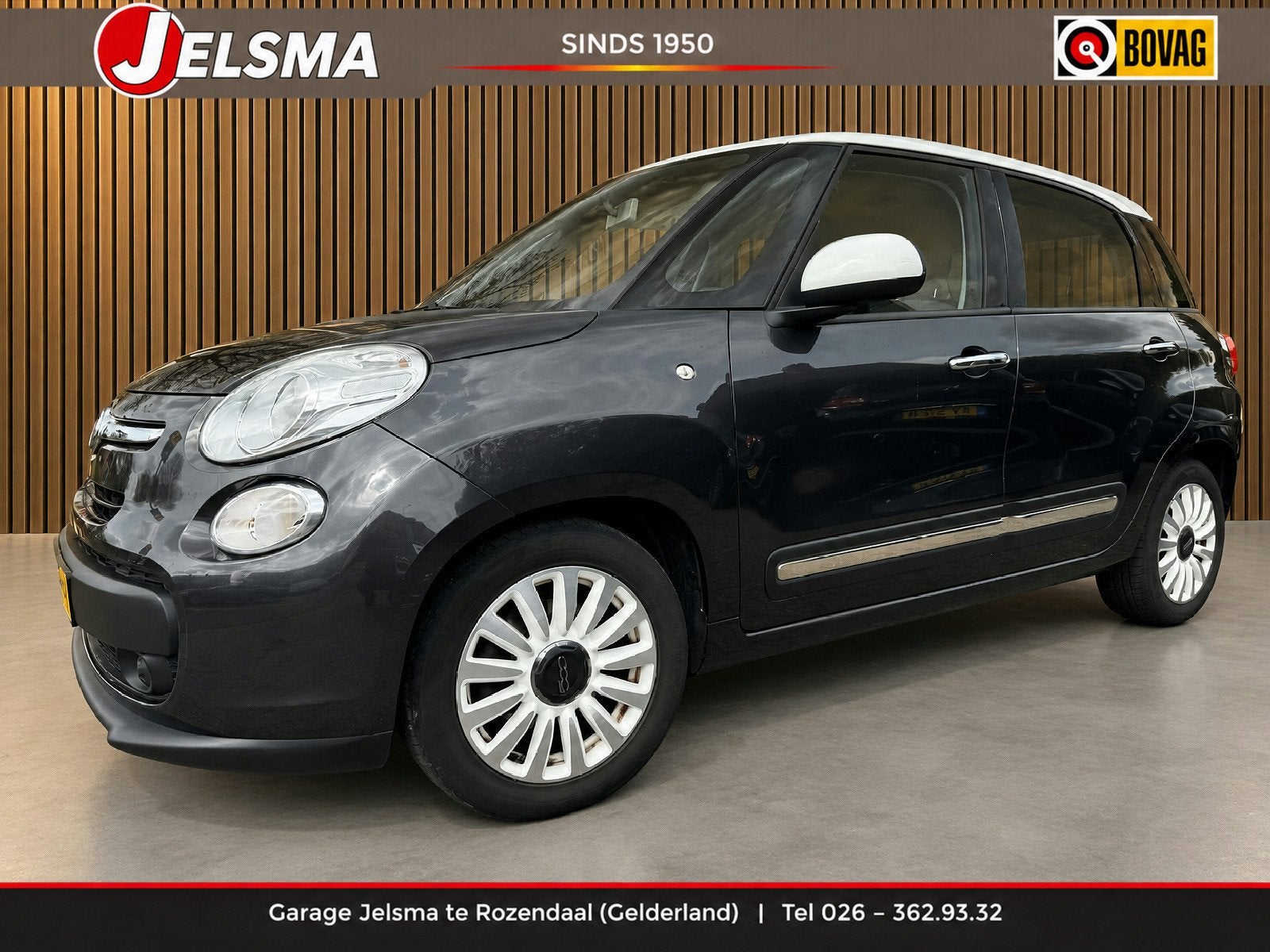 Fiat 500L 0.9 TwinAir Easy Eco 105pk, Trekhaak | U-connect, Auto's, Stof, Gebruikt, Origineel Nederlands, Bedrijf