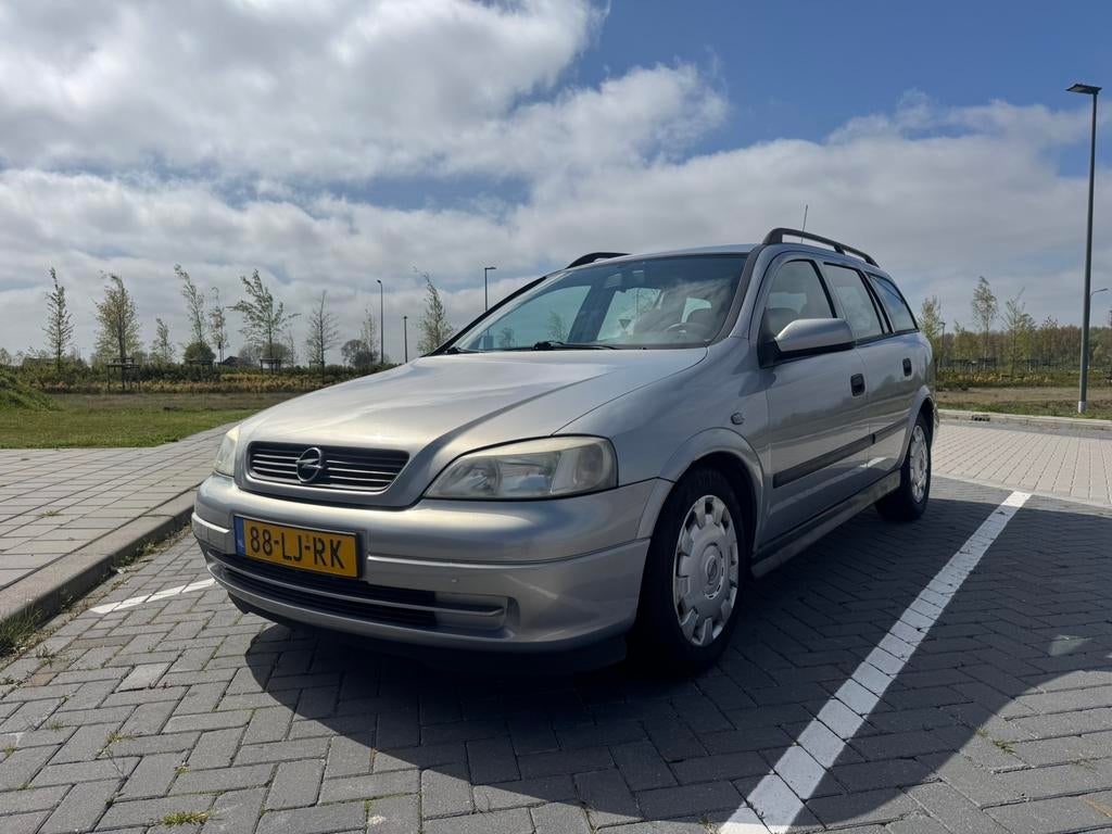 Opel Astra 1.6 16V wagon, 171dkm, Airco, CruiseCtrl, DAB+, Auto's, Voorwielaandrijving, Stof, 1145 kg, 4 cilinders